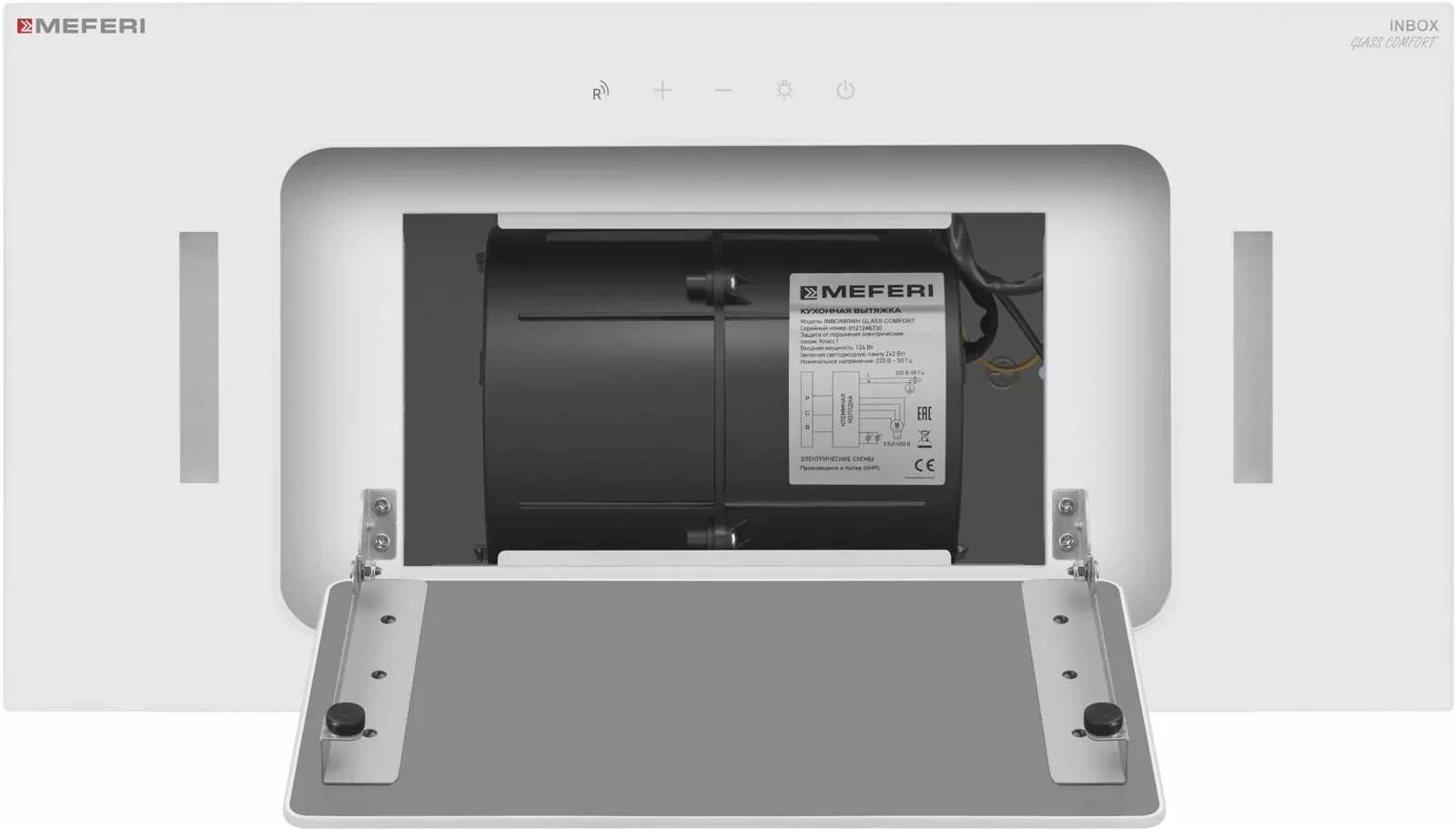MEFERI INBOX60WH GLASS COMFORT.1