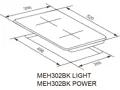 MEFERI MEH302BK POWER.1