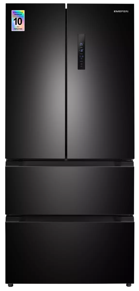 MEFERI MFR83BLACK IX TOTAL NO FROST FRENCH DOOR COMFORT.0 loading=