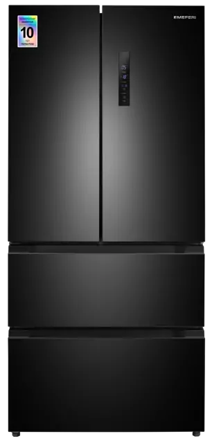 MEFERI MFR83BLACK IX TOTAL NO FROST FRENCH DOOR COMFORT.0