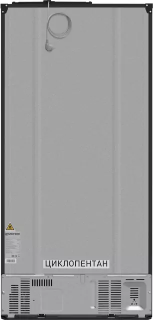 MEFERI MFR83BLACK IX TOTAL NO FROST FRENCH DOOR COMFORT.5
