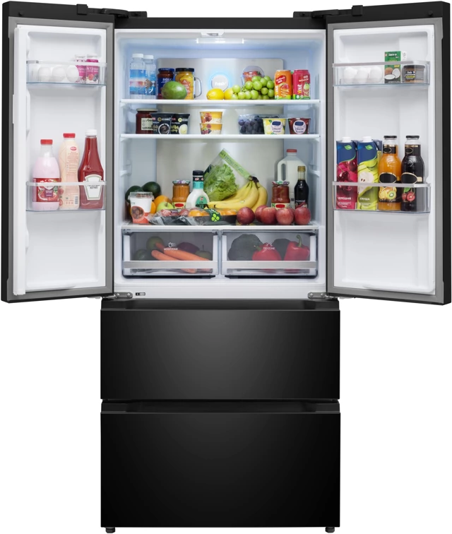 MEFERI MFR83BLACK IX TOTAL NO FROST FRENCH DOOR COMFORT.1