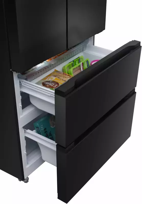 MEFERI MFR83BLACK IX TOTAL NO FROST FRENCH DOOR COMFORT.6