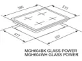 MEFERI MGH604WH GLASS POWER.1