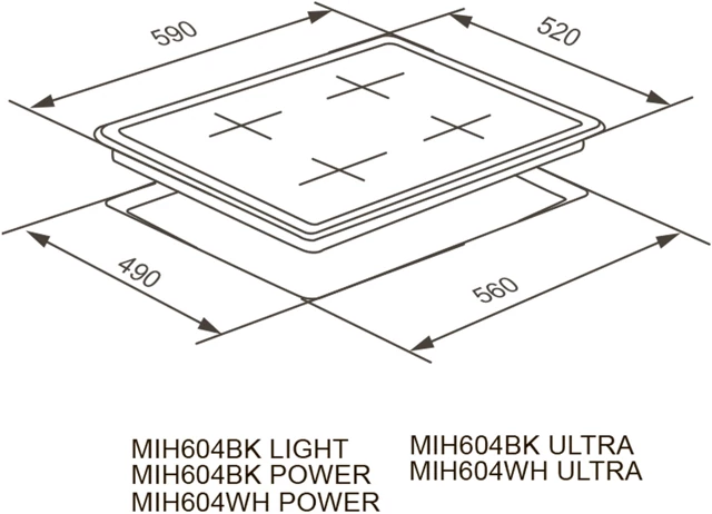 MEFERI MIH604WH ULTRA.9