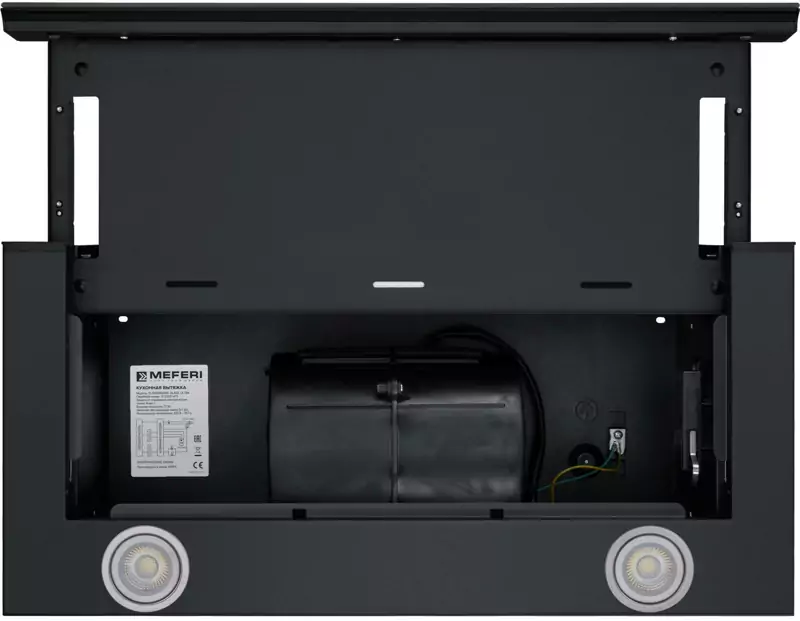 MEFERI SLIDEBOX60BK GLASS ULTRA.5
