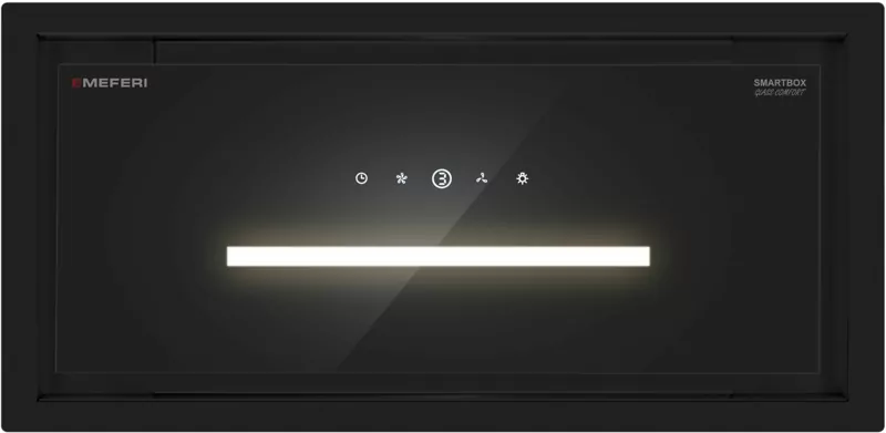 MEFERI SMARTBOX60BK GLASS COMFORT.6