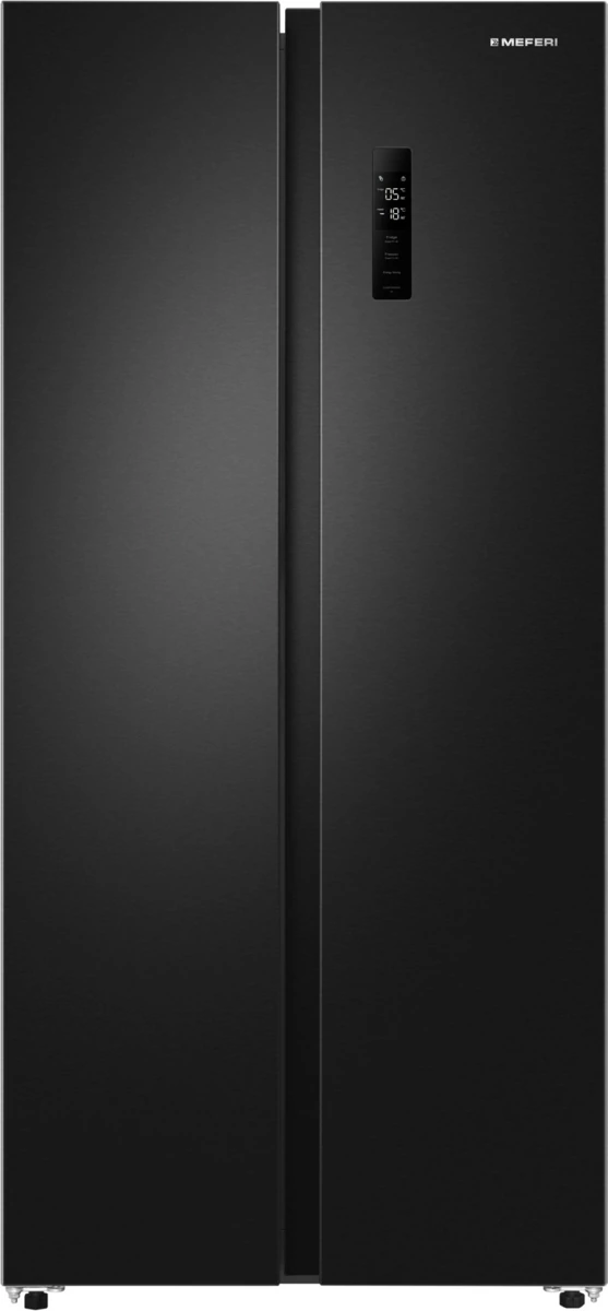 MEFERI MFR83BLACK IX TOTAL NO FROST SIDE BY SIDE COMFORT.0 loading=