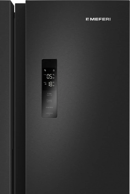 MEFERI MFR83BLACK IX TOTAL NO FROST SIDE BY SIDE COMFORT.7