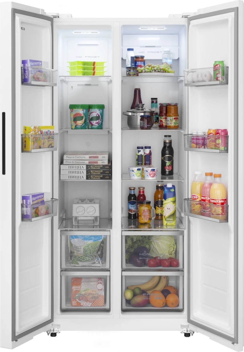 MEFERI MFR83WH TOTAL NO FROST SIDE BY SIDE COMFORT.1