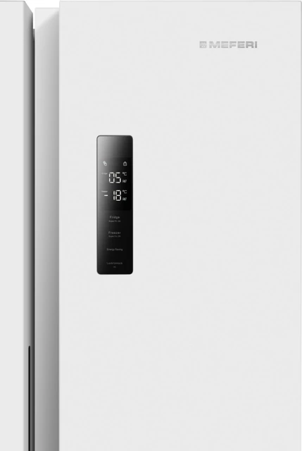 MEFERI MFR83WH TOTAL NO FROST SIDE BY SIDE COMFORT.7