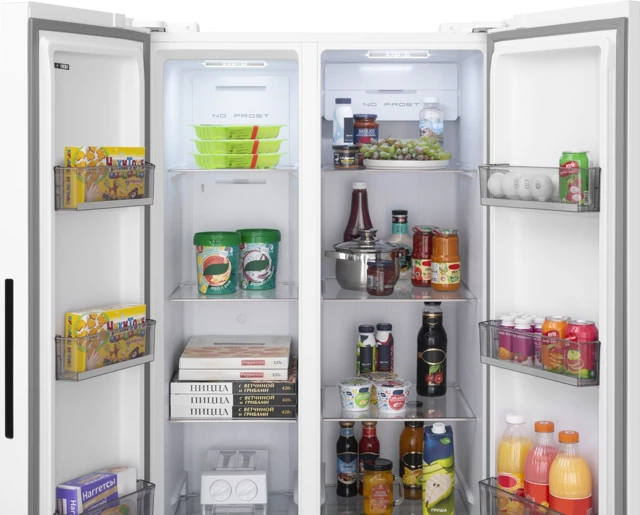 MEFERI MFR83WH TOTAL NO FROST SIDE BY SIDE COMFORT.4