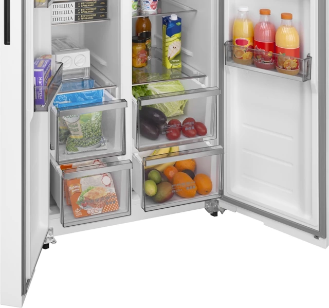 MEFERI MFR83WH TOTAL NO FROST SIDE BY SIDE COMFORT.5