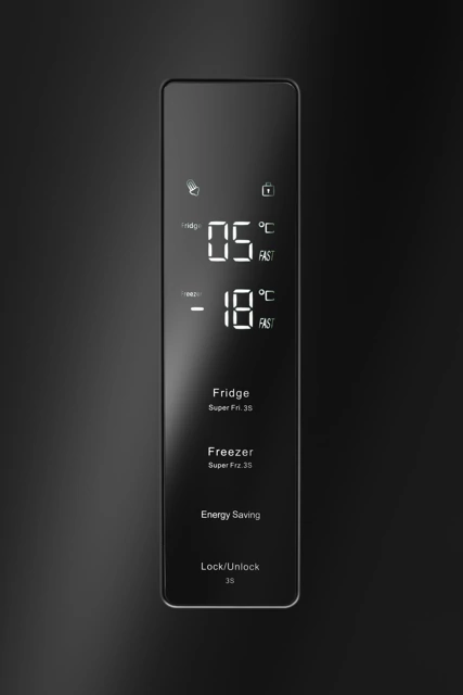 MEFERI MFR91BK TOTAL NO FROST SIDE BY SIDE COMFORT.6